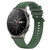For Huawei Watch GT2 Pro / GT 2e / GT2 46mm Tire Pattern Silver Buckle Silicone Watch Band(Hu Yang Green)