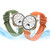 For Huawei Watch GT2 Pro / GT 2e / GT2 46mm Tire Pattern Silver Buckle Silicone Watch Band(Light Gray)