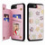 For iPhone 8 Plus / 7 Plus Printed Double Buckle RFID Anti-theft Phone Case(Blossoming Flowers)