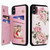 For iPhone XS Max Printed Double Buckle RFID Anti-theft Phone Case(Rose) For iPhone XS Max Printed Double Buckle RFID Anti-theft Phone Case(Rose)
