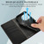 For OnePlus 11 PU Genuine Leather Texture Embossed Line Phone Case(Black)