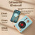 C220 Multifunctional Vinyl Record Player Speaker Portable Handheld Mini Retro Audio, Color: Ivory White