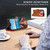 For iPhone 12 PU Genuine Leather Texture Embossed Line Phone Case(Brown)