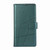 For iPhone 13 PU Genuine Leather Texture Embossed Line Phone Case(Green)