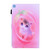 For Galaxy Tab S5e 10.5 T720 / T725 Colored Drawing Horizontal Flip PU Leather Case with Holder & Card Slots(Pink Cat)