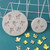 Little Bee Silicone Mold Fondant Chocolate Cake Mold, Spec: Mk-3171 Light Gray