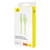 Baseus USB to 8 Pin Fast Charging Data Cable, Cable Length:2m(Green)