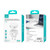 USAMS US-CC202 SMF Series PD35W Dual Type-C Port GaN Fast Charger, EU Plug(White)