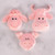 Pig Sheep Cow Head Silicone Mold Chocolate Fondant Cake Decorating Tool(Grey)