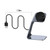 For Venu3 / Venu3S / Vivoactive 5 Portable Metal Charger Holder with Data Function, Right Interface(Grey)