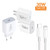 Single Port PD30W USB-C / Type-C Charger with Type-C to 8 Pin Data Cable EU Plug