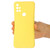 For OnePlus Nord N10 5G Pure Color Liquid Silicone Shockproof Full Coverage Case(Yellow)