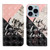 For iPhone 13 Pro Oil Embossed 3D Drawing Leather Phone Case(Stitching Marble)