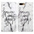 For iPhone 7 Plus / 8 Plus Oil Embossed 3D Drawing Leather Phone Case(Words Marble)