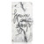 For iPhone XS Max Oil Embossed 3D Drawing Leather Phone Case(Words Marble)