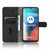 For Motorola Moto E7 Solid Color Skin Feel Magnetic Buckle Horizontal Flip Calf Texture PU Leather Case with Holder & Card Slots & Wallet(Black)