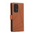 For Samsung Galaxy A53 5G PU Genuine Leather Texture Embossed Line Phone Case(Brown)