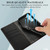 For Samsung Galaxy S23 5G PU Genuine Leather Texture Embossed Line Phone Case(Black)