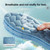 1pair 4D Massage Insole Imitation Pebbles Full Palm Sports Insole, Size: 44(Blue)