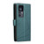 For Xiaomi 12T PU Genuine Leather Texture Embossed Line Phone Case(Green)