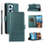 For Xiaomi Redmi Note 12 4G PU Genuine Leather Texture Embossed Line Phone Case(Green) For Xiaomi Redmi Note 12 4G PU Genuine Leather Texture Embossed Line Phone Case(Green)