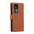 For Xiaomi 12T PU Genuine Leather Texture Embossed Line Phone Case(Brown) For Xiaomi 12T PU Genuine Leather Texture Embossed Line Phone Case(Brown)