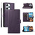 For Xiaomi Redmi 12 PU Genuine Leather Texture Embossed Line Phone Case(Purple) For Xiaomi Redmi 12 PU Genuine Leather Texture Embossed Line Phone Case(Purple)