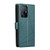For Xiaomi Mi 11T PU Genuine Leather Texture Embossed Line Phone Case(Green)