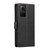 For Xiaomi Redmi Note 12S PU Genuine Leather Texture Embossed Line Phone Case(Black)