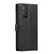 For Xiaomi Redmi Note 11 Pro 4G PU Genuine Leather Texture Embossed Line Phone Case(Black)