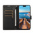 For Xiaomi Redmi Note 11 Pro 4G PU Genuine Leather Texture Embossed Line Phone Case(Black)