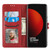 For Xiaomi 13 Ultra Embossed Happy Cat Pattern Flip Leather Phone Case(Red)