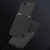 For iPhone SE 2022 / SE 2020 / 8 / 7 Classic Tilt Strip Grain Magnetic Shockproof PC + TPU Case(Black)