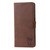 For Samsung Galaxy A05s Embossed Happy Cat Pattern Flip Leather Phone Case(Brown)