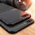 Classic Tilt Strip Grain Magnetic Shockproof PC + TPU Case For iPhone 8 Plus / 7 Plus(Black)