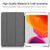 For iPad 10.2 2021 / 2020 / 2019 Colored Drawing Horizontal Flip Leather Case with Three-folding Holder & Sleep / Wake-up Function(Silver Nebula)