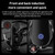 M1 Electric Opening/Closing Wireless Fast Charging Air Outlet Car Holder(Black)