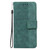 For Motorola Edge 40 Neo Geometric Embossed Leather Phone Case(Green)