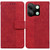 For Infinix Smart 7 HD Geometric Embossed Leather Phone Case(Red) For Infinix Smart 7 HD Geometric Embossed Leather Phone Case(Red)