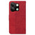 For Infinix Smart 7 HD Geometric Embossed Leather Phone Case(Red) For Infinix Smart 7 HD Geometric Embossed Leather Phone Case(Red)