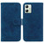 For Motorola Moto G54 Butterfly Rose Embossed Leather Phone Case(Blue) For Motorola Moto G54 Butterfly Rose Embossed Leather Phone Case(Blue)