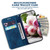 For Motorola Moto G84 Butterfly Rose Embossed Leather Phone Case(Blue)