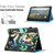 For Amazon Kindle Fire 7 2022 Colored Drawing Stitching Leather Tablet Smart Case(Corgi)