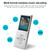 1.8 inch TFT Screen Metal MP4 Player with TF Card Slot, Support Recorder, FM Radio, E-Book and Calendar(Black)