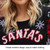 Christmas Women Pullover Sweater Santa Claus Embroidery Crew Neck Knit Sweater, Size: M(Red)