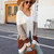 Women Casual Mid-Length Hooded Knit Cardigan Jacket, Size: M(Orange Red)