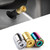 4pcs /Set Sport Anti-Theft Car Tire Valve Caps Universal Valve Cover With Wrench(Colorful)