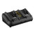 DCB102 For DeWalt 10.8V-20V Lithium Battery Dual Charger, Plug: AU