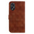 For OPPO A38 4G / A18 Double 8-shaped Embossed Leather Phone Case(Brown)