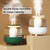 4L Wireless Humidifier USB Oil Diffuser with Night Light(Green)